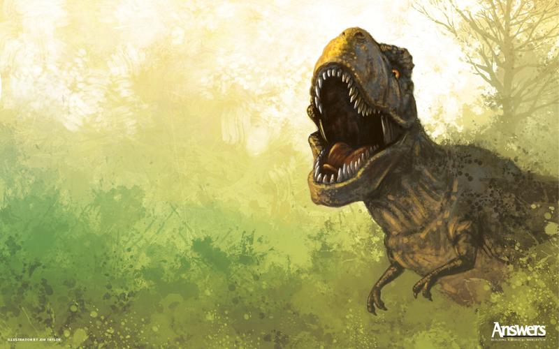 Illustration for article titled These Ferocious Dinosaur Wallpapers Will Rampage on Your Desktop